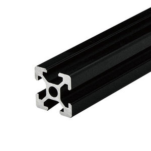 Profilo Estruso In Alluminio 2020 4040 3030 4080 Anodizzato Nero Con Scanalatura a T 40x80 Profilo di Estrusione In Alluminio 4080 - Product Image 2