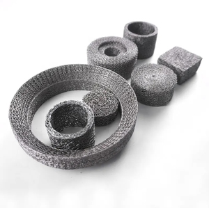 Stainless Steel Knitted <b>Wire</b> <b>Mesh</b> Filter with Gauze Compressed Design for Snow Foam Lance Welding & Cutting Services Available - Product Image 2