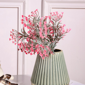 Bouquet de <span class=keywords><strong>Verveine</strong></span> Artificielle Faite à la Main, Fleurs en Plastique pour la Maison, le Bureau, Décoration Intérieure, Ornement Floral pour la Saint-Valentin - Product Image 3
