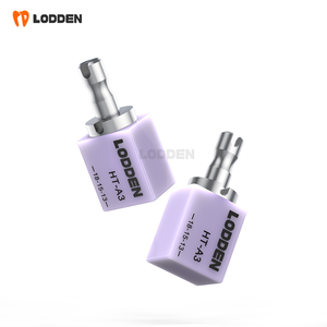 LODDEN 5pcs/box Color 16 CAD CAM Dental Ceramic <strong>Blocks</strong> 18*15*13mm Posterior Crown Inlay Onlay <strong>Lithium</strong> <strong>Disilicate</strong> <strong>Block</strong> - Product Image 2