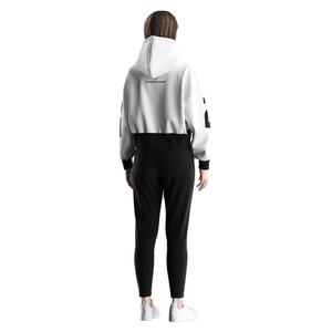 Ensembles de sweats à capuche courts pour femmes, parfaits pour créer des tenues décontractées, élégantes et confortables au quotidien - Product Image 3