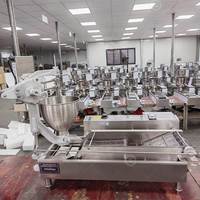 7k Pas Cher Berinl Mini Rond 3 en 1 Semi-Automatique Machine à Donuts, à Levure et à Cuisson avec Distributeur de Levure