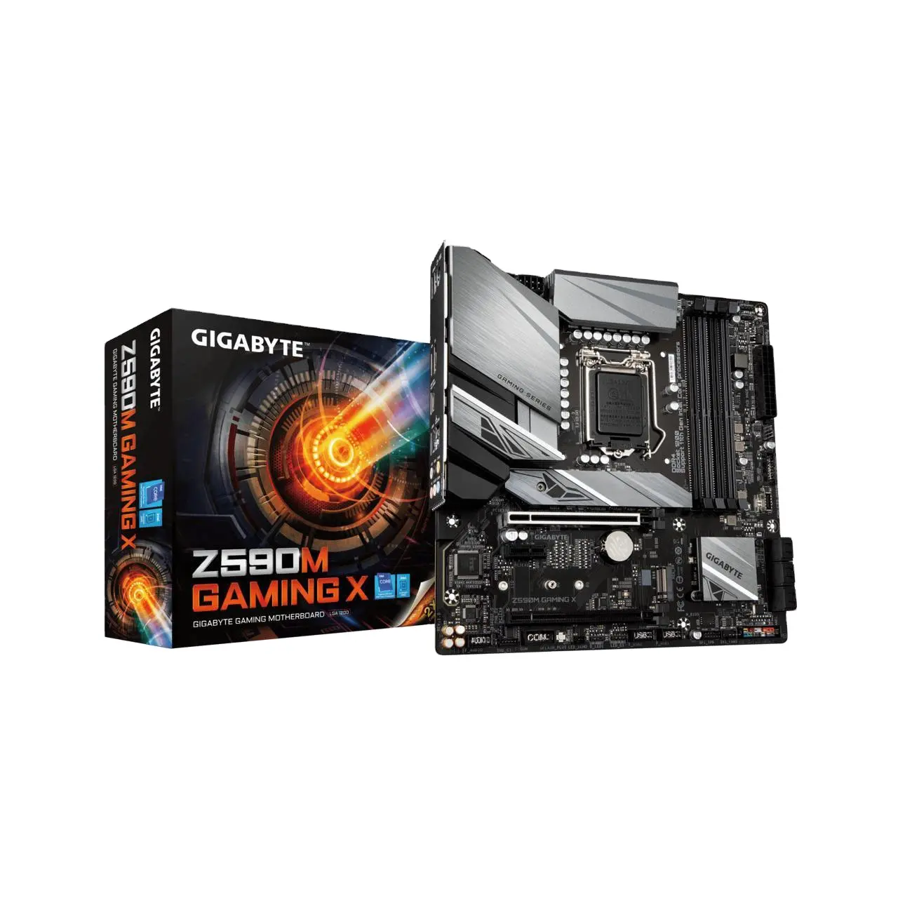 Für GIGABYTE Z590 Intel Z590 Socket GAMING X Hauptschlüsselplatine Motherboard DDR4 Unterstützung 10. 11. Generation CPU PCI-E 4.0 128 GB