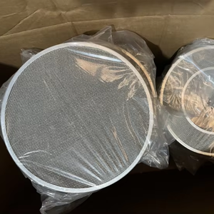 Disques filtrants métalliques à haute température et à base d'acide élevée, monocouche et multicouche, à mailles ultrafines. - Product Image 1