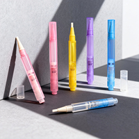 Stylo d'huile nourrissante transparente pour ongles 3ml, 3g, pour enfants et usage domestique, soin des cuticules et des doigts