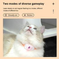 Collier Jouet Interactif Électrique Rechargeable USB Intelligent et Réglable pour Chat, Accessoire Amusant et Portable pour Chatons d'Intérieur