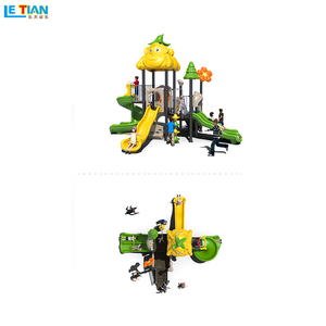 Trẻ Em Chủ Đề Công Viên Trượt Và Đu Mẫu Giáo Slide Sân Chơi Ngoài Trời Thiết Bị Mầm Non Trượt Nhựa Cho Trẻ Em - Product Image 3