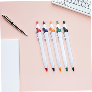 Customizable Four-Color Ink Multifunctional Plastic Click Ballpoint Pen 1.0mm Writing <b>Practical</b> Business Office Stationery - Product Image 2