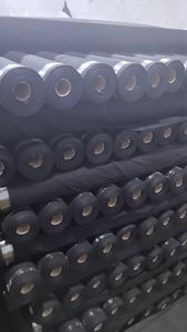 スーパーブラック100% ポリエステル<span class=keywords><strong>Nida</strong></span>生地女性用エコフレンドリーアバヤイスラム教徒の服ドバイサウジアラビア - Product Image 6