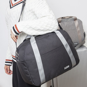 Bolsa de lona de tela Oxford, color azul marino, forma de cubo, para viaje, con forro de poliéster, 0,45 kg - Product Image 3