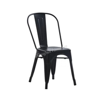 Meilleur prix empilable mobilier industriel vintage chaise d'appoint en métal de couleur bleue chaises industrielles Tolixed vintage en métal Lix