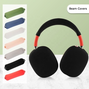 Funda de protección completa, almohadilla para los oídos/copas para los oídos/<span class=keywords><strong>diadema</strong></span>, funda protectora de silicona antiarañazos para <span class=keywords><strong>Airpods</strong></span> <span class=keywords><strong>Max</strong></span>, funda - Product Image 5