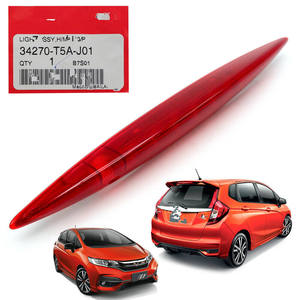 Feu Stop Central (3ème Génération) en Plastique Rouge pour Honda Fit - Indicateur de Freinage 34270-T5A-J51 - Position Vitre - Product Image 2