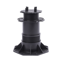 Piédestal de parcelles de terrasse en plastique extérieur durable réglable Produit de moulage par injection de carrelage de sol en dalle de terrasse facile à utiliser