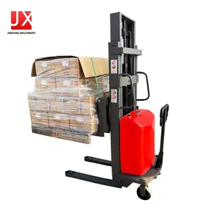 Nhà Máy bán hàng 1500kg 1.6m 2m đầy đủ Stacker điện Walkie bán điện Pallet Stacker tự tải Stacker