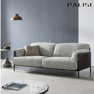 Juego de sofá moderno de <span class=keywords><strong>3</strong></span> <span class=keywords><strong>plazas</strong></span> individual, Sillón relajante de tela de cuero con asiento reclinable, muebles modulares de madera para sala de estar - Product Image 6