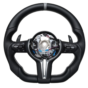พวงมาลัยหนังรุ่นใหม่ยอดนิยมสำหรับ BMW ซีรีส์ 3 4 5 รุ่น F30 F31 F32 F36 E92 F10 F11 F80 F82 M3 M4 X3 X4 X5 X6 - Product Image 4