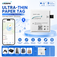 Etiqueta de Rastreo Bluetooth Inteligente para iOS, Diseño Ultrafino de 1.2mm, Sin Necesidad de SIM, Rastreo Global de Ubicación para Equipaje