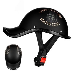 Casco Medio Protector ABS, Transpirable, Fresco, para Verano, para Motociclismo, Patinaje, Ciclismo, Seguridad, Moda, Personalizable - Product Image 5