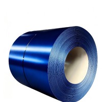 Bobine de tôle d'acier galvanisé prépeint DX51D AZ Galvalume, couleur zinc