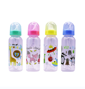 <span class=keywords><strong>Biberon</strong></span> Bébé en Silicone Personnalisé en Usine 3-en-<span class=keywords><strong>1</strong></span> Résistant aux Hautes Températures, Sans BPA, Motif Animal Mignon, Cuillère Anti-Colique 0-12 <span class=keywords><strong>Mois</strong></span> - Product Image 3
