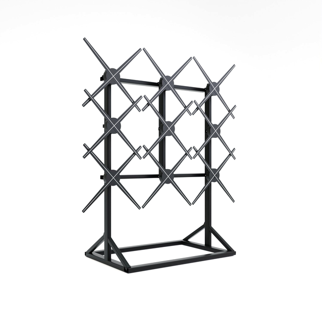 3X3 Outdoor 3d Holographic Wall 3d Led Fan 3d Hologram Fan Display 3d Holographic Advertising Display Fan