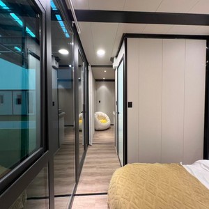 Maison Modulaire Préfabriquée Économique Américaine Moderne Extensible Empilable Conteneurisée 10m² 2 Chambres Anti-Ouragan en Acier pour Hôtel - Product Image 3