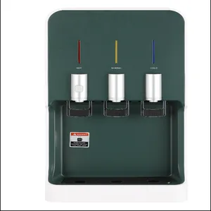 Elegance standing design compressor cooling desktop direct line water dispenser YLRT-V9 available with 3 taps