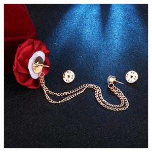 Broche de Flores para Hombre, Pin de Solapa para Traje, Tela de Satén de Seda para Boda, <span class=keywords><strong>Barato</strong></span> al por Mayor - Product Image 2