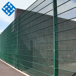 Garde-corps bilatéral galvanisé Grillage double face pour clôture 2D avec poteaux en <span class=keywords><strong>bois</strong></span> traité thermiquement pour clôture de jardin et de cour - Product Image 6