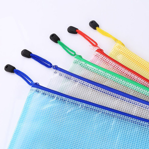 Groothandel Transparante Mesh Rits Document Tassen A3 <span class=keywords><strong>A4</strong></span> A5 Size Waterdichte Bestand Map Organizer Pouch Kantoor School Briefpapier - Product Image 2