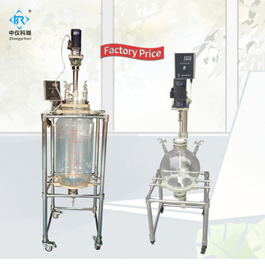 Máquina de Separação de Sólidos e Líquidos com Agitador e Bomba, Reator de Vidro Borossilicato de Alta Qualidade para Laboratório - Product Image 2