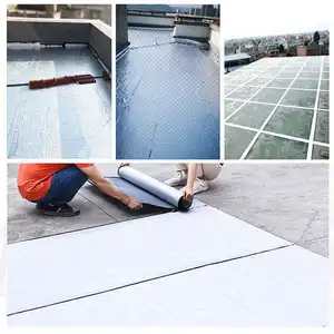 ANTI Wholesale 5m X 30mm Self Adhesive Aluminum Foil Butyl Tape Waterproof Roofing Membrane For Roof Crack Sealing