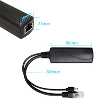 SDAPO PS5712AT Répartiteur PoE 12V 2A 1500V Isolation haute tension Norme IEEE802.3af/at Puissance totale 24W 44-57V 30W