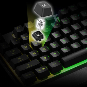 Teclado de Gaming MSI Vigor <span class=keywords><strong>GK30</strong></span>, retroiluminado, RGB, teclas de acceso rápido, antighosting, sensación mecánica - Product Image 5