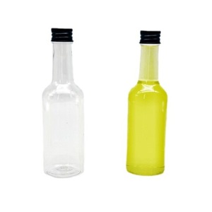 Pet Transparent <b>Plastic</b> Beverage <b>Bottles</b> 120Ml Leak Proof For Wine And <b>Drink</b> Packaging - Product Image 4