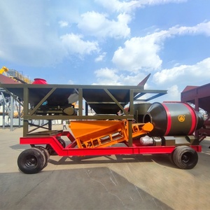 Centrale à béton mobile compacte et portable de 25-75m³/h, prête à l'emploi, prix usine - Product Image 1