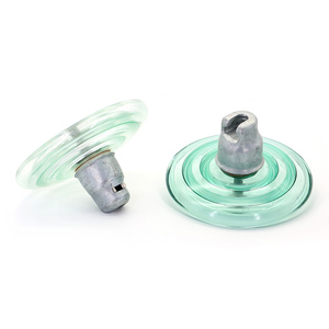 Isolateurs en verre trempé haute tension, type disque, suspendus, U120BP/146 - Product Image 2