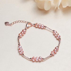 Pulseras de Perlas de Agua Dulce Hechas a Mano en Zhuji, Venta al por Mayor Directa de Fábrica, Fuentes de Mercado Alternativas para Accesorios Únicos - Product Image 3