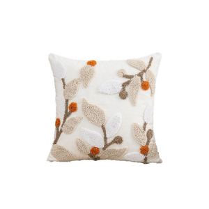 Housse de coussin géométrique tuftée style Bohème avec pompons pour canapé de salon, idéale pour les articles promotionnels et les fournitures de fête - Product Image 2