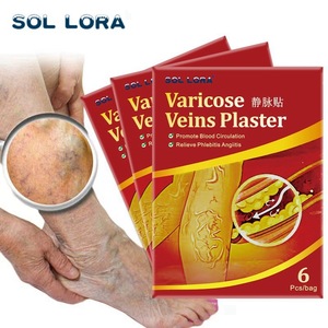 Parches de Gel Herbal para el Alivio del Dolor de <span class=keywords><strong>las</strong></span> Venas Varicosas, Cuidado Efectivo de <span class=keywords><strong>las</strong></span> <span class=keywords><strong>Piernas</strong></span> para <span class=keywords><strong>las</strong></span> Arañas Vasculares y la Flebitis, 80 Piezas/Caja, 3 Años de Duración - Product Image 4