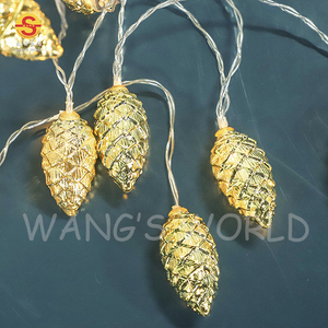 2023 mới đèn giáng sinh thông nón <span class=keywords><strong>LED</strong></span> Dây đèn pin Powered 1.5M 2M trang trí dây đèn cho trang trí cửa hàng nhà - Product Image 5