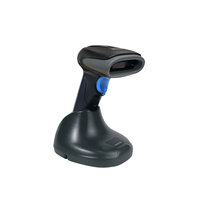 Escáner de Código de Barras, Lector de Códigos QR 2D 1D, Inalámbrico USB 2.4G, Portátil, para Tiendas, Supermercados, Almacenes, Inventario