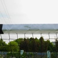 Vente en gros de buts de football en acier 12x6 pieds poteau de but de football d'arrière-cour portable à vendre