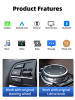 Autoradio avec écran de 10,25 pouces, système Linux, écran Carplay, WIFI, BT, GPS, multimédia pour BMW E90 E91 2006-2012