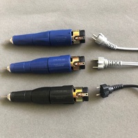 Câble d'alimentation pour ponceuse à ongles électrique STRONG 210 204 90 102L 105L et accessoires, machine à ongles électrique bleue et noire