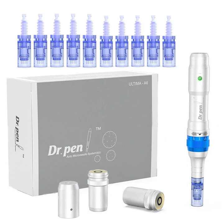 pmu tattoo machine dr pen a6 derma microneedling pen