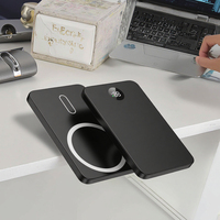 Batterie externe magnétique sans fil 10000mAh ultra-fine compatible avec la charge rapide 20W, mini chargeur portable avec écran LED pour iPhone