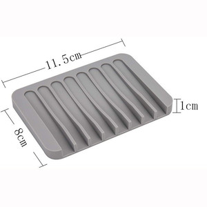 Silikon-Seifen halter Trinkbares Wasser-und Dünger-Seifen kissen zur Aufbewahrung von Seife im Waschbecken - Product Image 6