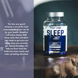 OEM tutta la capsula del sonno più profonda naturale aiuta a promuovere il sonno riposante e il supplemento bruciagrassi per adulti